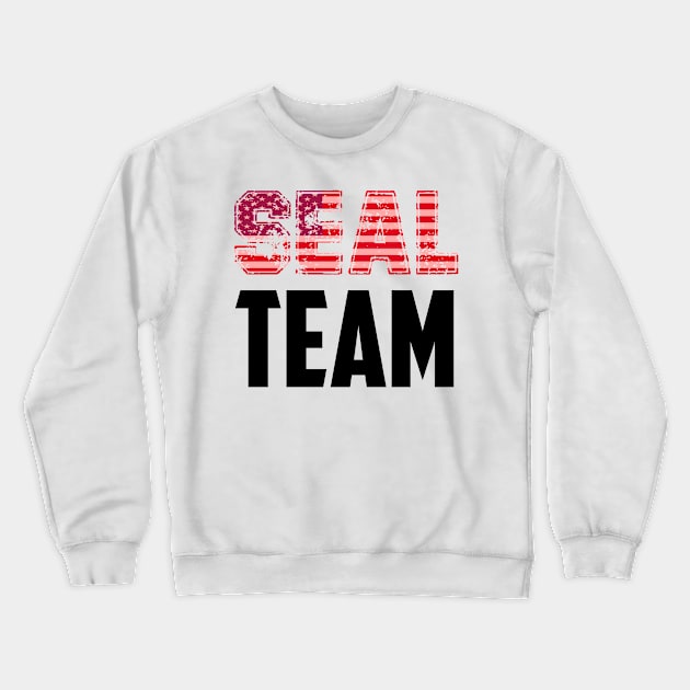 seal team Crewneck Sweatshirt by Halmoswi